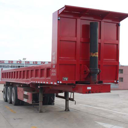 Dump semi trailer